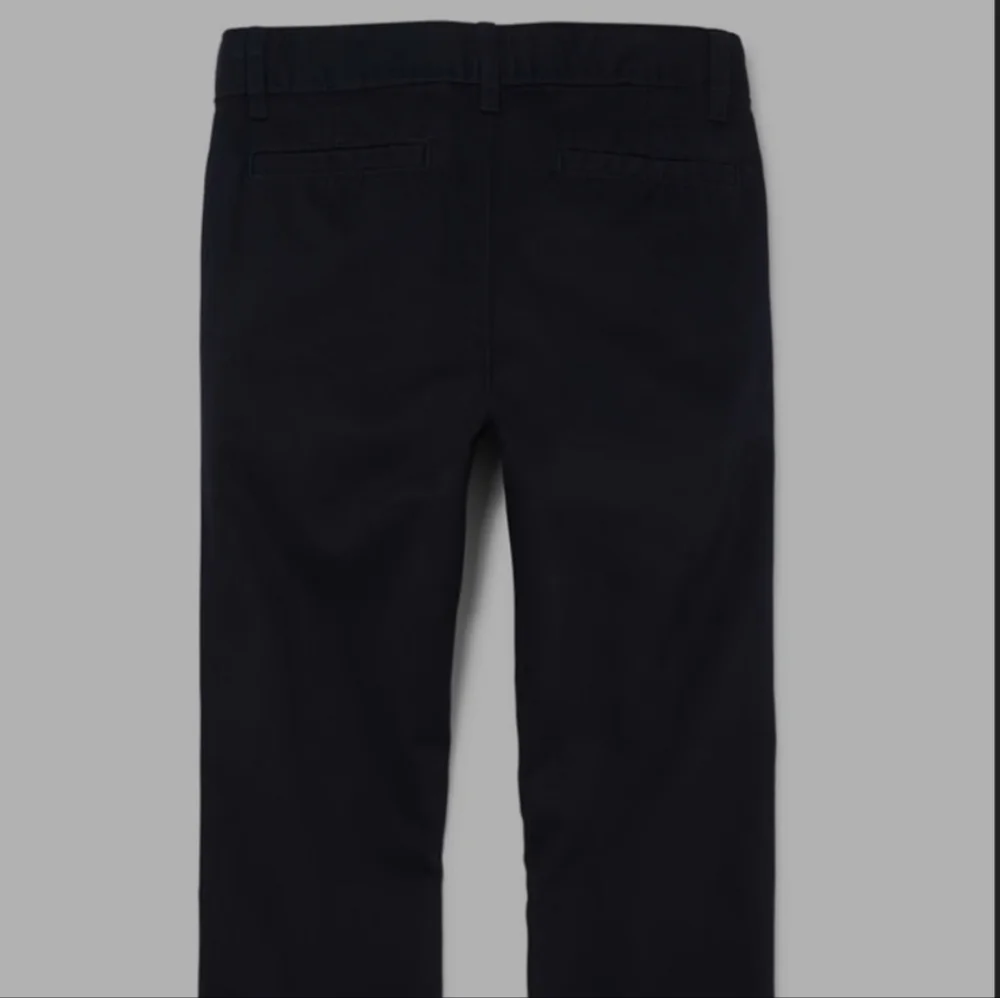 The Children's Place Boys slim fit uniform pants, slim 8, navy